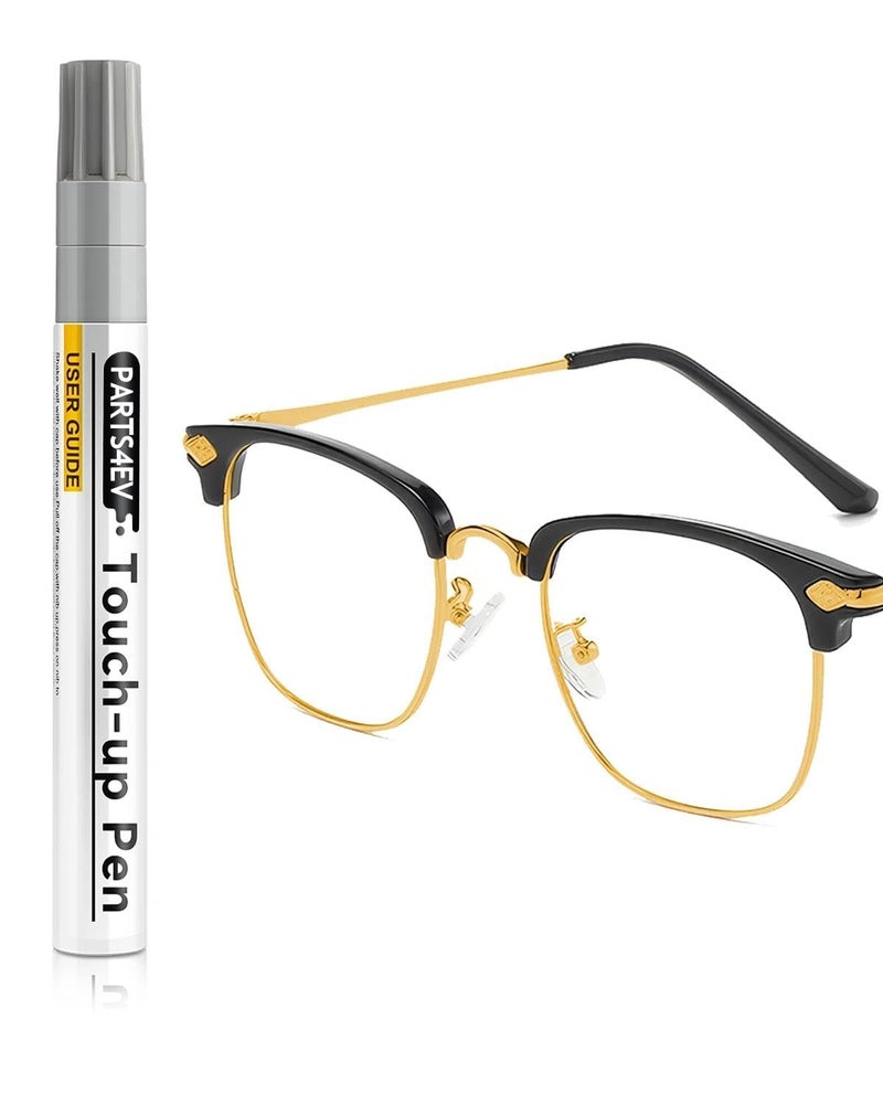 PARTS4EV Gold Glasses Scratch Repair & Colour Refresher Pen â€“ Exclusive for Metal Frames â€“ Scratch Remover, Glasses Care Repair Kit
